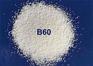 陶磁器の発破媒体62-66%のZrO2ジルコニアのビードB20 - B400 --をきれいにするガラス鋳造物の表面