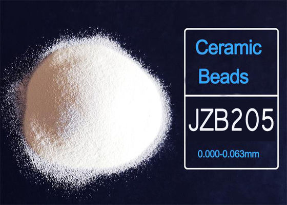 金属の表面処理のための媒体に砂を吹き付けるJZB60 JZB120 JZB205の陶磁器のビード