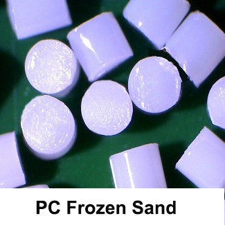 電子工学及びダイカストで形造られた刻み目を取り除くことのための低温学のDeflashingポリカーボネートのPCの凍結する砂
