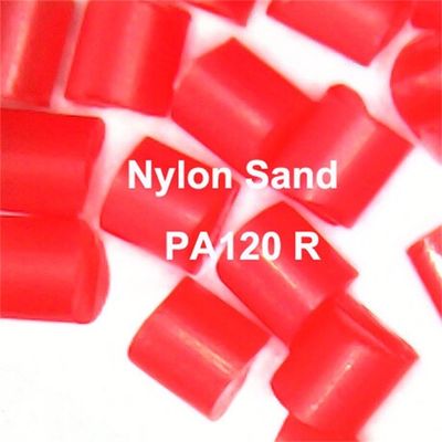 刻み目を取り除くPA30 PA40 PA20を発破を掛ける赤く白いポリアミドPA30のナイロン砂のプラスチック媒体