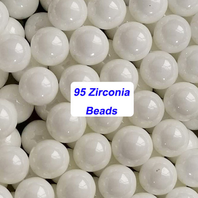 TZP 95のイットリウムによって安定させるジルコニアは0.9 - 1.1mm酸化物の球に0.6 - 0.8mm玉を付ける