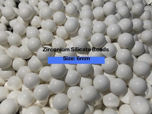 シリケート・ジルコニア・ビーズ 磨き媒体 シンター 65 ZrO2 4.0g/cm3 密度