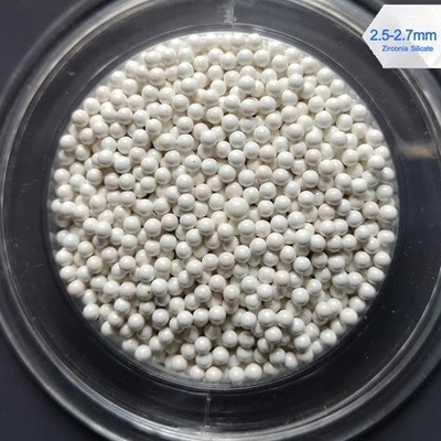 1.8 - 2.0mm/2.0 - 2.2mmのジルコニアの陶磁器の球、1.1KN陶磁器の粉砕の球 
