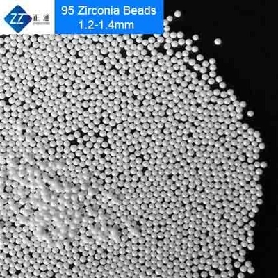 高い純度のジルコニアの粉砕のビード、電池の物質的なジルコニアの陶磁器の球
