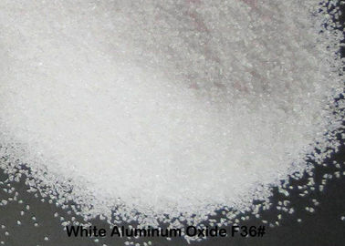 99% AL2O3Fusedの酸化アルミニウム、白い鋼玉石F12 -担保付きの研摩剤のためのF220高い純度のアルミナ