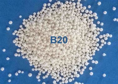 高い硬度のジルコニアの陶磁器の発破媒体ZrO2 60 - 66% B20、B60、B120のB205表面の前処理材料