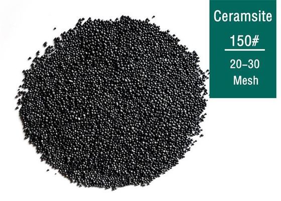 150# 30網NFSの黒の球形のCeramsiteの砂