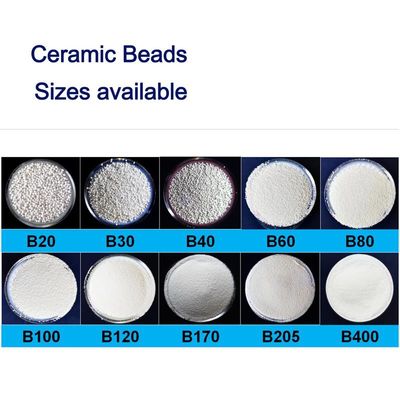 JZB100 size 106-180μm 3C Products Sandblasting media Ceramic Beads