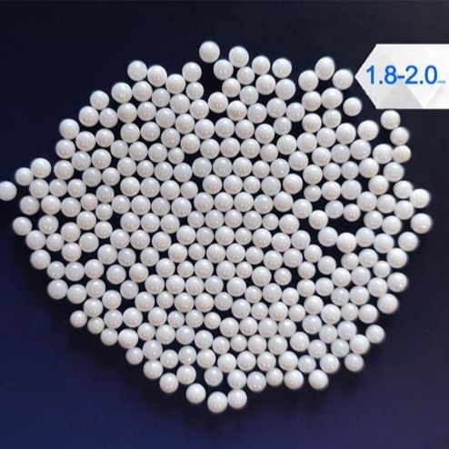 高い粘着性のスラリー粉砕媒体のイットリウムはジルコニア粉砕媒体のビード密度6.0g/Cm3を安定させました