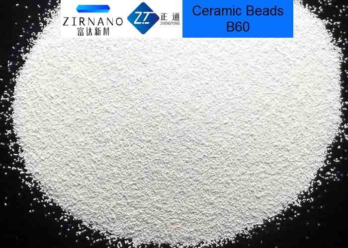 High Hardness  Zirconia Beads Ceramic Blasting Media